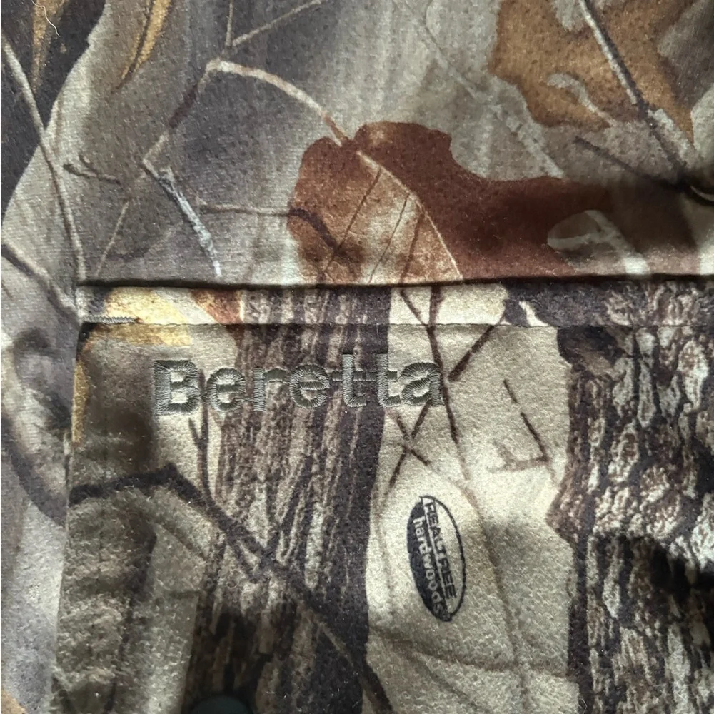 Rare‎ Beretta Realtree Insulated Camouflage Hooded Jacket